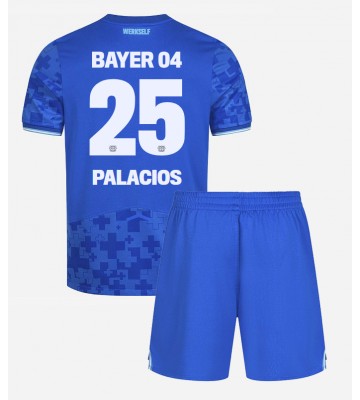 Bayer Leverkusen Exequiel Palacios #25 Tredjeställ Barn 2025-26 Kortärmad (+ Korta byxor) Bayer Leverkusen Exequiel Palacios #25 Tredjeställ Barn 2025-26 Kortärmad (+ Korta byxor)